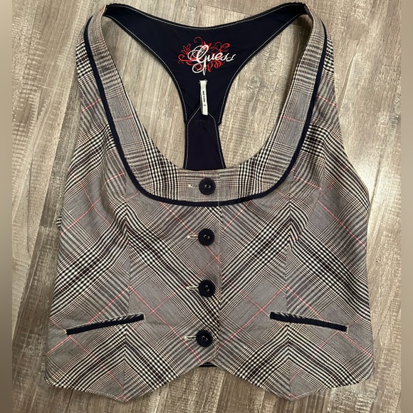 Guess Jackets & Blazers - Vintage Guess Vest Top